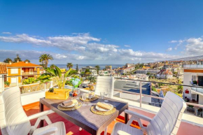 Spacious Penthouse with King-size bed, Huge terrace, Ocean & Teide view